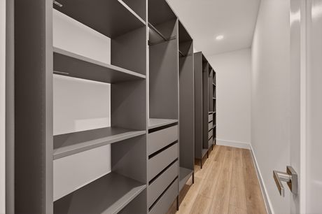 Walk-in closet at Donovan Vista