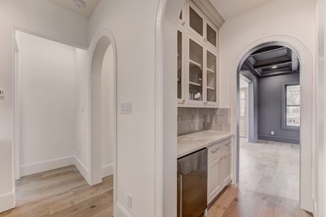 Butler's pantry at the Stephan Custom Residence